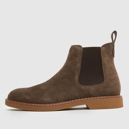 Dawn Suede Chelsesa in Taupe