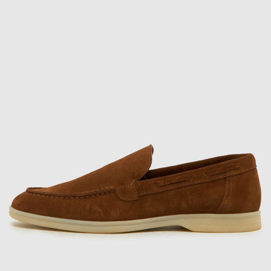 Philip Suede Loafer in Tan