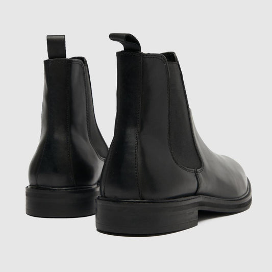 Dante Leather Chelsea in Black