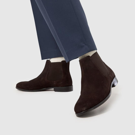 Dominic Suede Chelsea in Brown